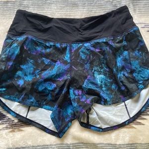 EUC Lululemon running shorts